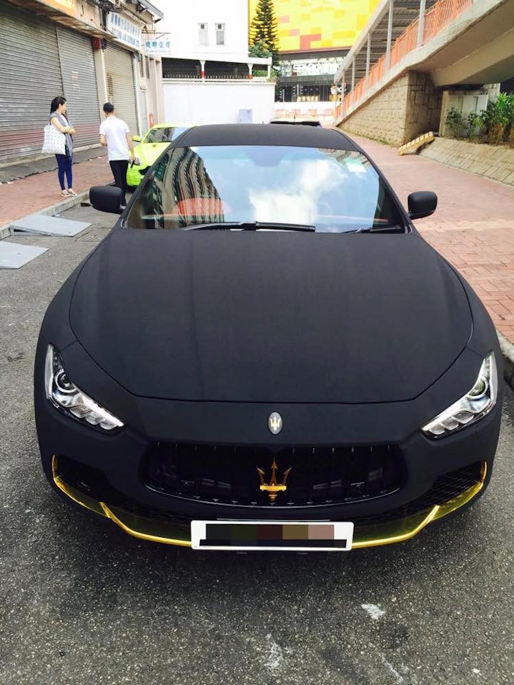 Xe sang Maserati boc nhung, dat vang cua dan choi Hong Kong-Hinh-3