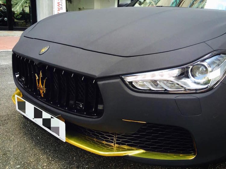 Xe sang Maserati boc nhung, dat vang cua dan choi Hong Kong-Hinh-4