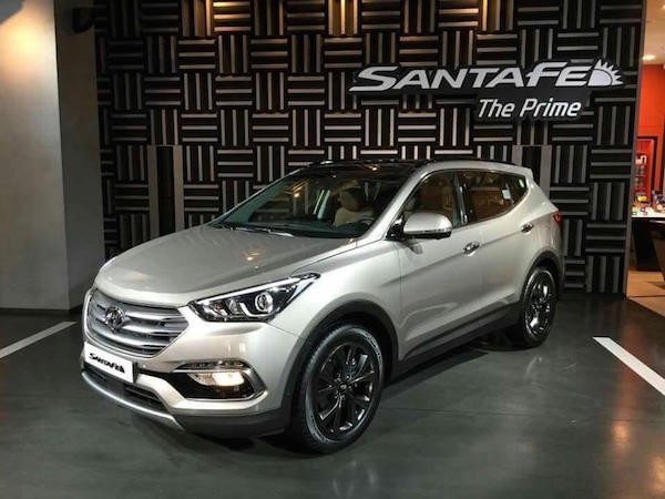 Hyundai tung ra ban Santa Fe nang cap tai Han Quoc
