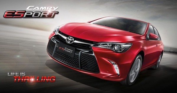 Toyota ra mat Camry phien ban the thao tai Thai Lan