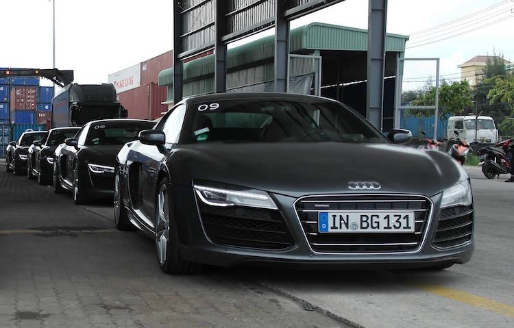 Dan sieu xe Audi R8 “ram ro, do bo” vao Viet Nam-Hinh-5