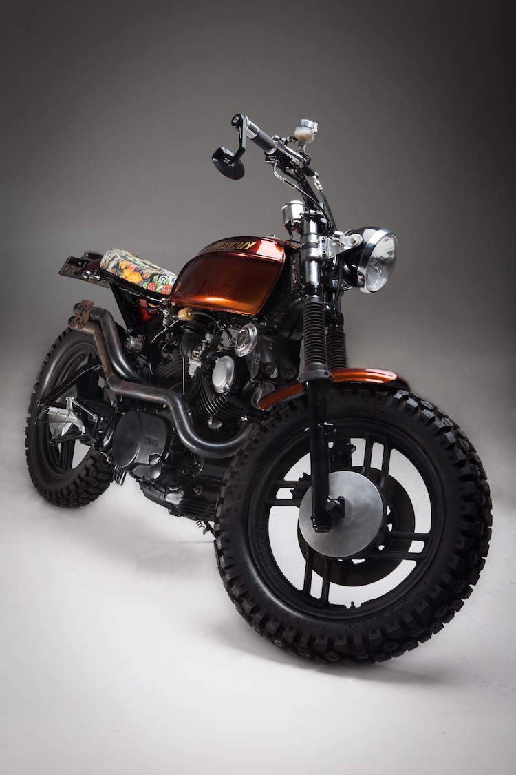 Yamaha Virago 750 “hoa than” Scrambler dam chat Nam My