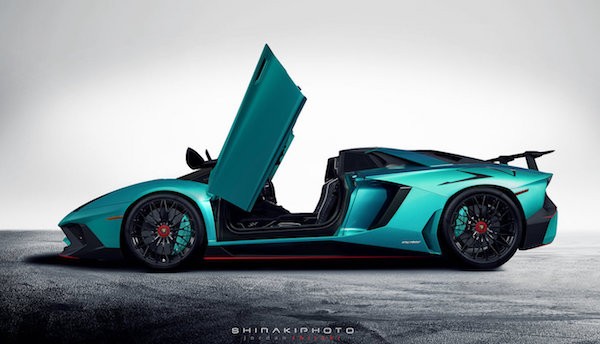 Sieu xe mui tran Aventador SV Roadster lo anh “nong“-Hinh-2