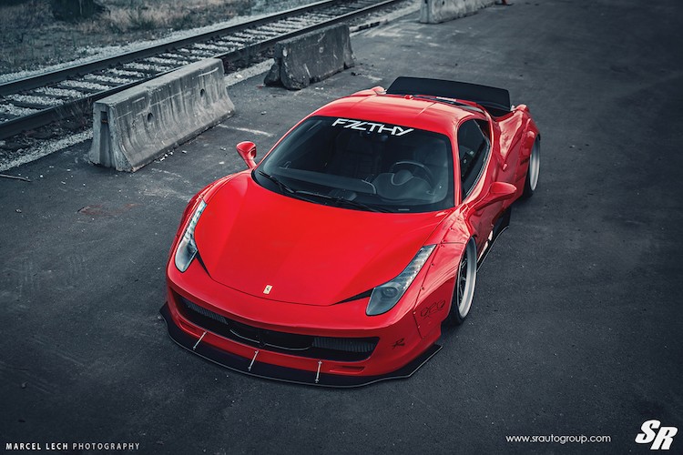 Ngam sieu xe Ferrari 458 Italia voi hang loat 