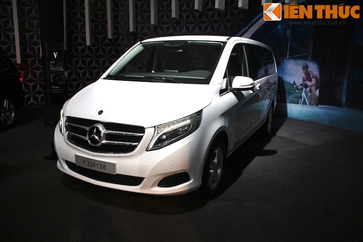 Ngam xe VAN Mercedes V220 CDI gia 2,5 ty tai Ha Noi