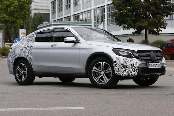 Mercedes GLC Coupe lo dien canh tranh voi BMW X4