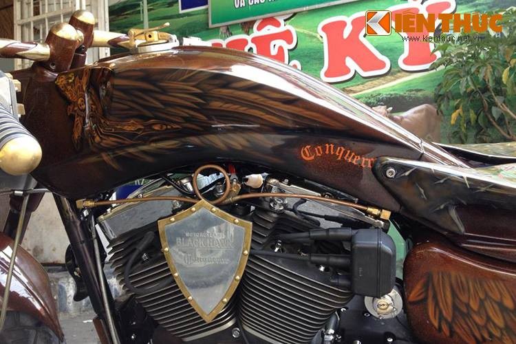 “Chien dieu” Harley-Davidson do Blackhawk doc nhat Viet Nam-Hinh-4