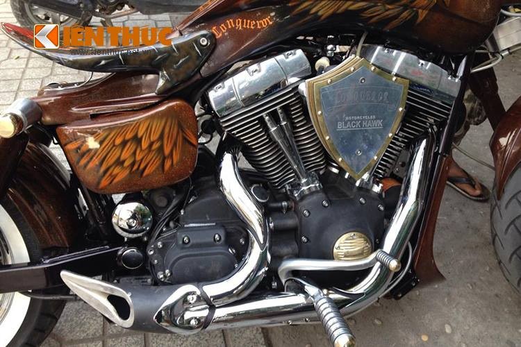 “Chien dieu” Harley-Davidson do Blackhawk doc nhat Viet Nam-Hinh-9