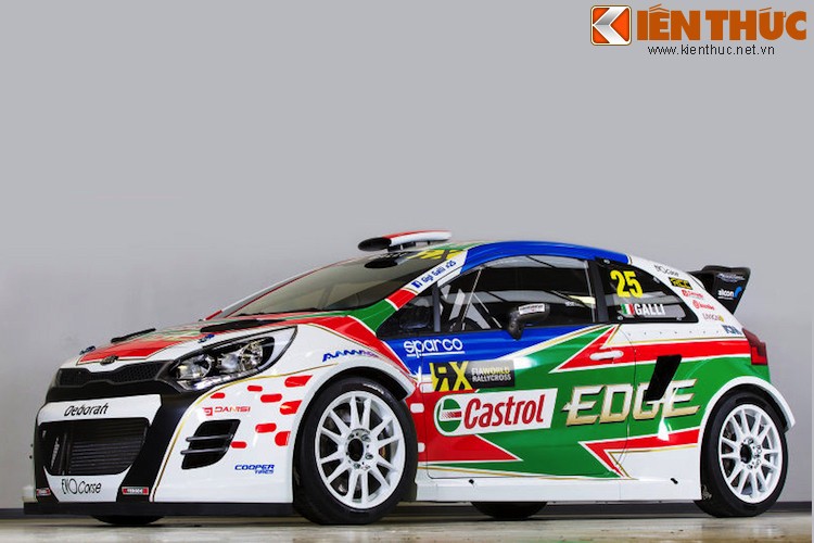 Xem xe nho Kia Rio len doi chuan bi cho giai dua Rallycross-Hinh-8