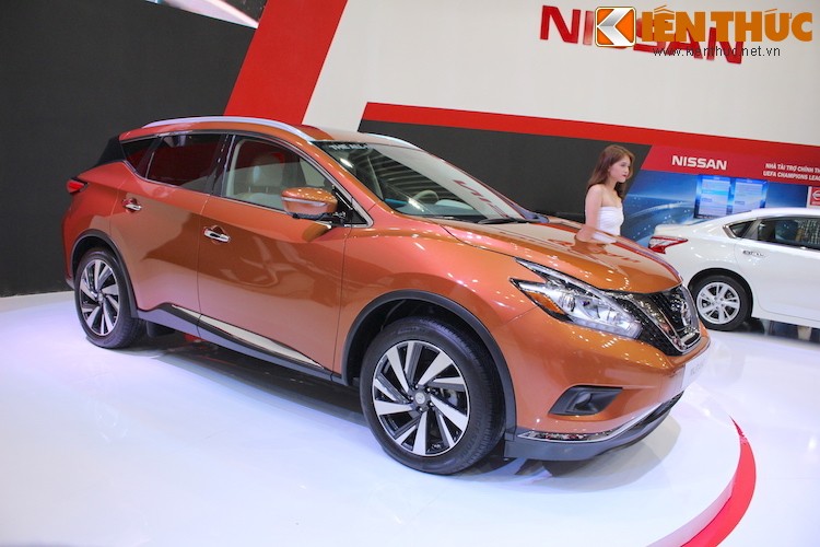 Chi tiet Nissan Murano Titanium chinh hang tai Viet Nam