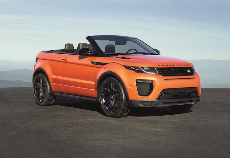 Range Rover ra mat phien ban Evoque mui tran dau tien