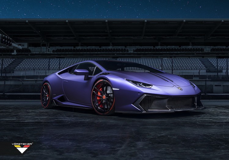 Sieu xe Lamborghini Huracan voi ban do Vorsteiner moi nhat