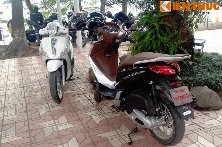 Scooter cao cap Piaggio Medley bat ngo lo dien tai Ha Noi-Hinh-13