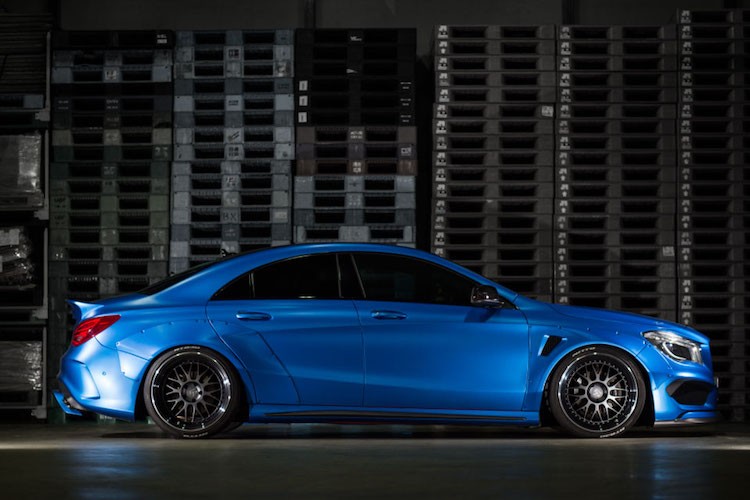 Mercedes CLA do widebody “khung” cua dan choi Nhat-Hinh-4