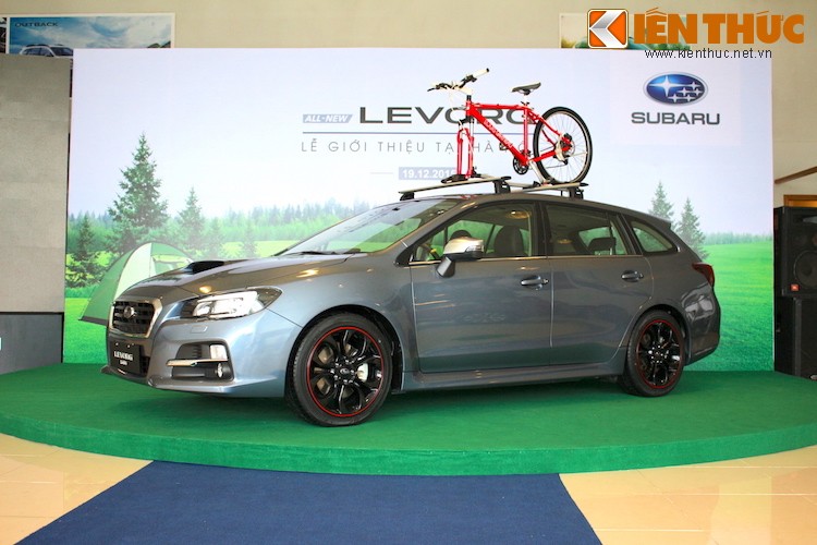 Subaru ra mat Levorg GT-S gia hon 1,3 ty tai Ha Noi