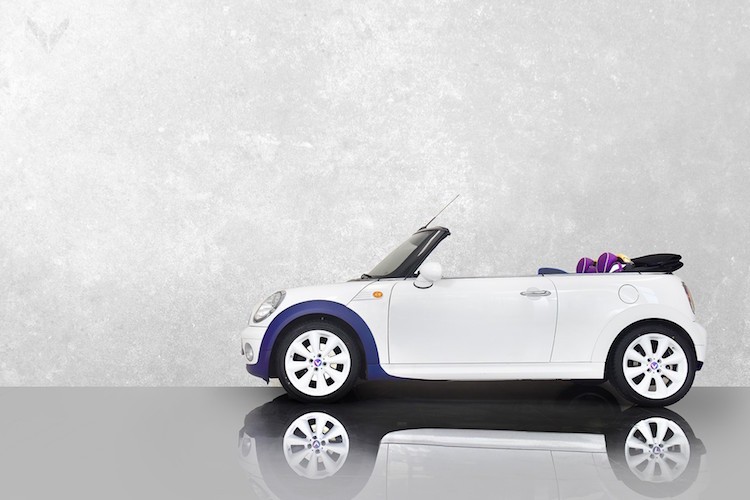 Ngam noi that MINI Cabriolet do sac tim xa hoa