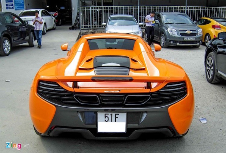 Sieu xe McLaren 650S Spider dau tien tai Viet Nam-Hinh-9