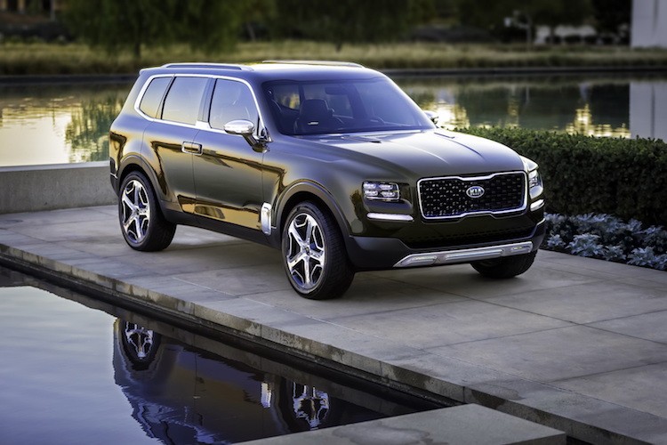 Ngam SUV co lon, hang sang Kia Telluride Concept