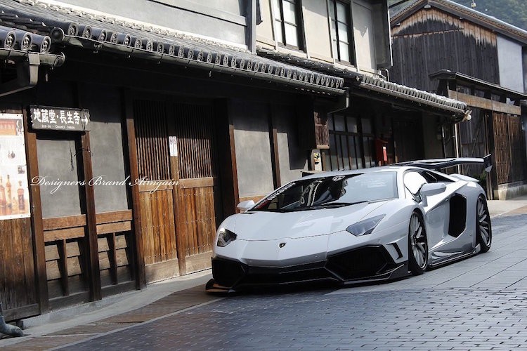 Sieu xe Lamborghini Aventador do bodykit “sieu khung”-Hinh-6