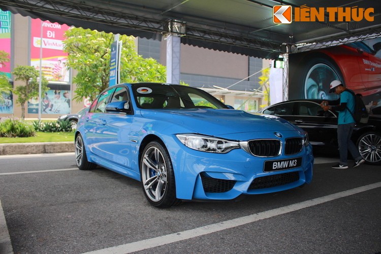 Sieu sedan BMW M3 mau Yas Marina Blue 