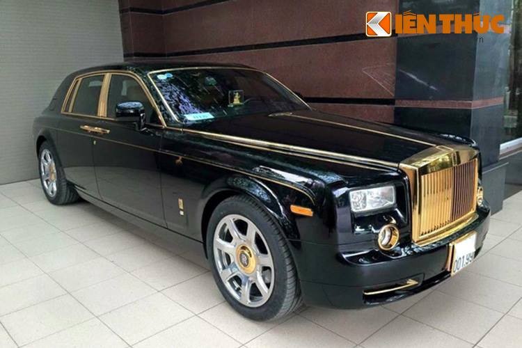 Dan sieu xe Rolls-Royce ma vang bien 