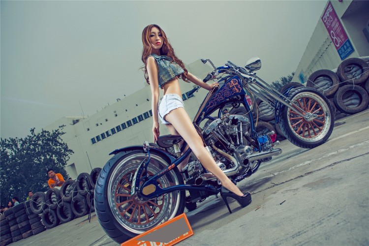 Moto Harley-Davidson khung do dang &quot;chan dai den nach&quot;-Hinh-3