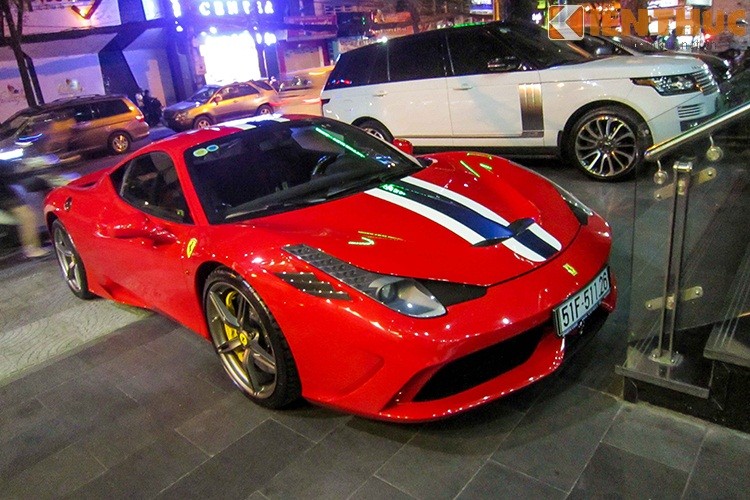 Sieu xe Ferrari F458 Speciale dau tien tren pho Viet-Hinh-12