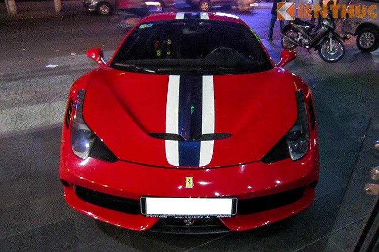 Sieu xe Ferrari F458 Speciale dau tien tren pho Viet-Hinh-4