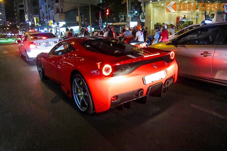 Sieu xe Ferrari F458 Speciale dau tien tren pho Viet-Hinh-6