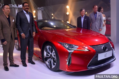 Lexus LC 500 ra mat tai Malaysia gia 3,29 ty dong