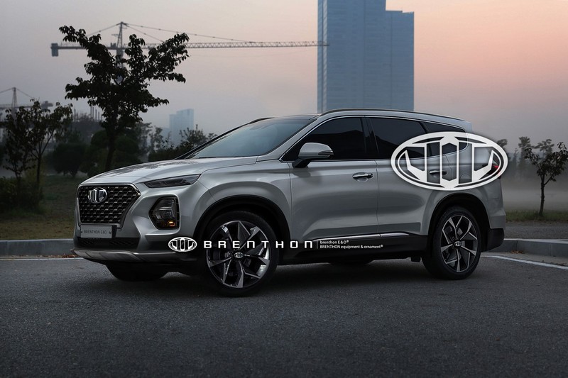 Hyundai SantaFe 2018 mang cam hung tu Hyundai Kona