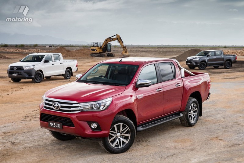 Xe ban tai Ford Ranger “hit khoi” Toyota Hilux tai Uc