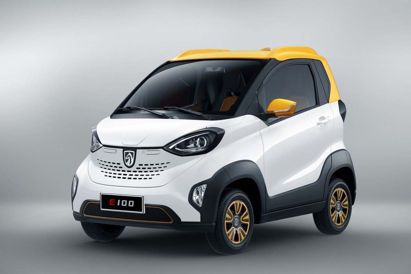 Chi tiet xe oto dien Baojun E100 gia chi 120 trieu dong-Hinh-3