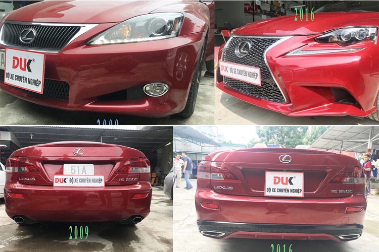 Tho Viet &quot;bien hinh&quot; Lexus 2009 thanh 2016 nhu xin-Hinh-2