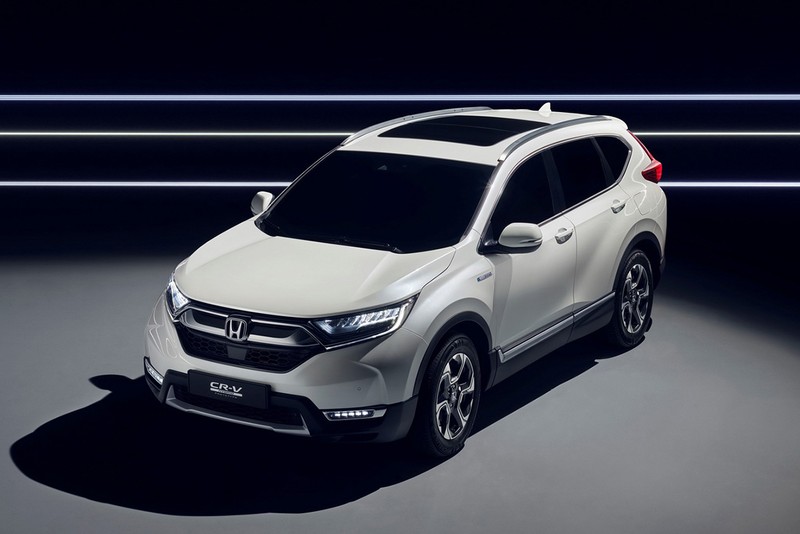 Honda &quot;nha hang&quot; xe oto CR-V hybrid phien ban 2018-Hinh-7