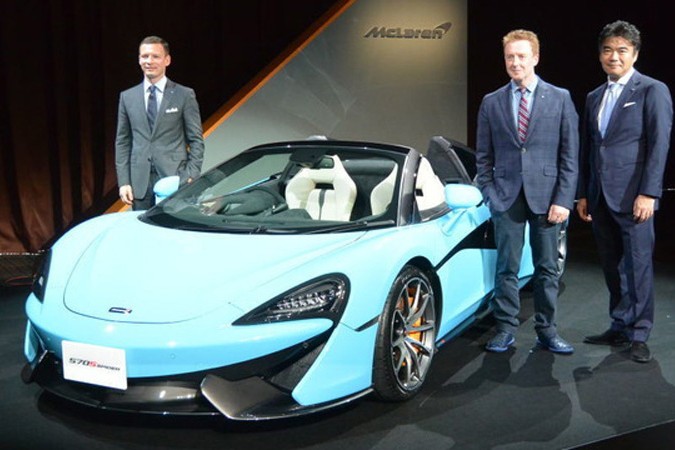 Sieu xe McLaren 570S Spider gia 5,8 ty chao Chau A