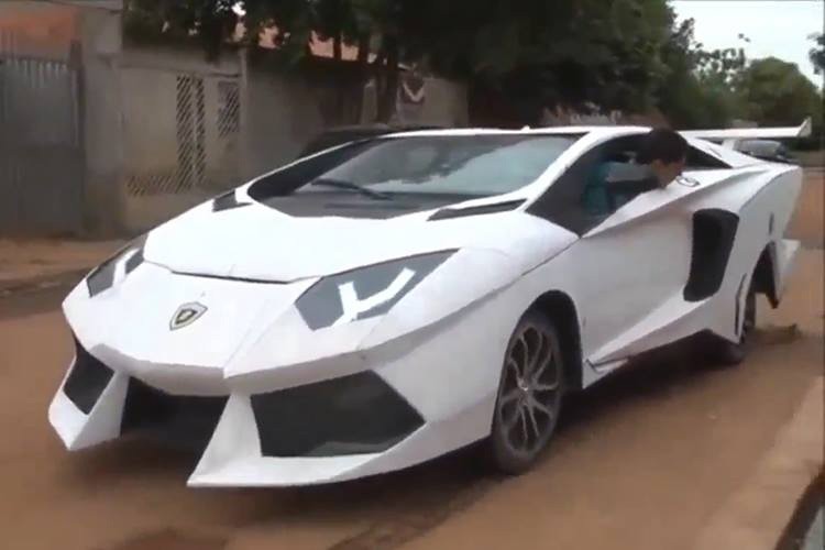 Sieu xe Lamborghini Aventador “fake” gia chi 18,6 trieu dong-Hinh-2
