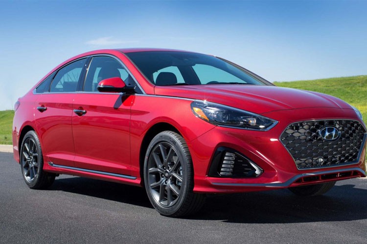 Hyundai Sonata Sport 2019 bi che mat chat the thao