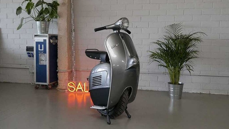 Xe may dien 1 banh “nhai” Vespa Sprint co, sieu doc dao