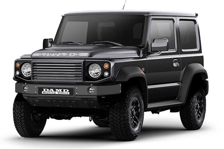 Xe gia re Suzuki Jimny do phong cach Land Rover Defender-Hinh-3