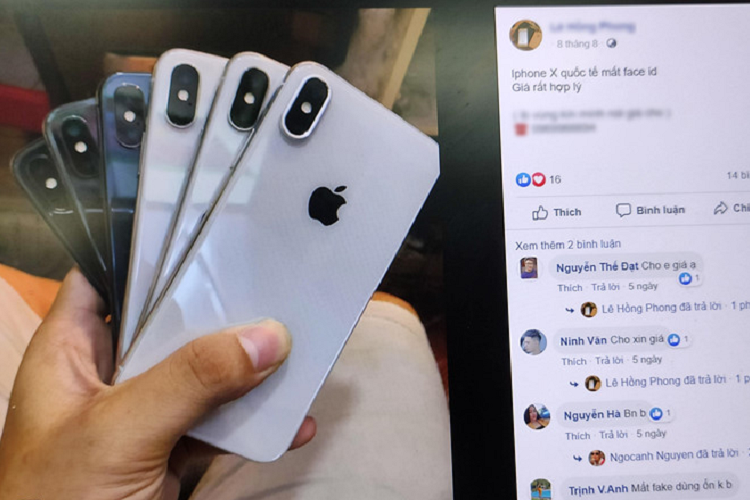 iPhone X tran ve Viet Nam, gia tu 10 trieu dong
