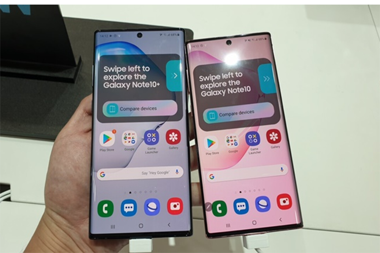 Man tra tan dau tien danh cho Galaxy Note 10+5G