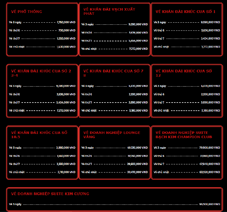 Gia ve xem dua F1 tai Viet Nam, cao nhat gan 100 trieu dong-Hinh-2