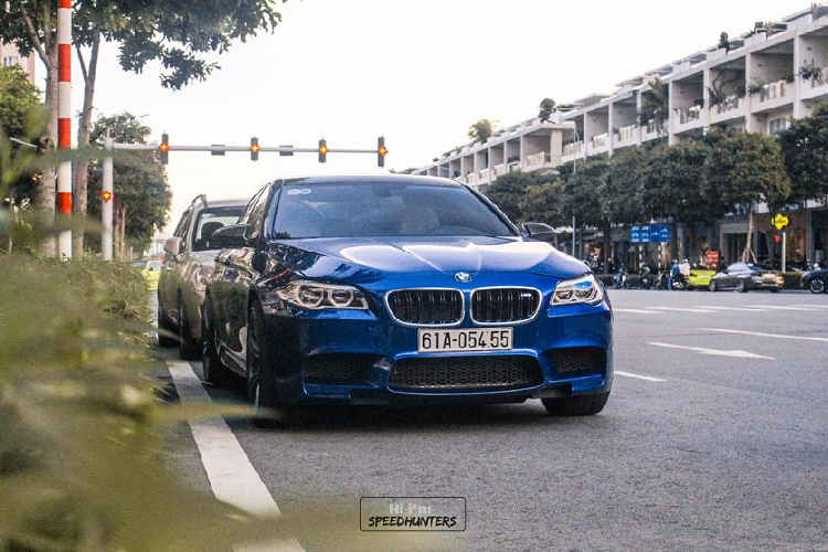 Dien kien BMW M5 F10 doc nhat Viet Nam o Sai Gon-Hinh-2