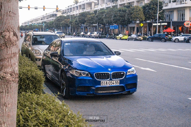 Dien kien BMW M5 F10 doc nhat Viet Nam o Sai Gon