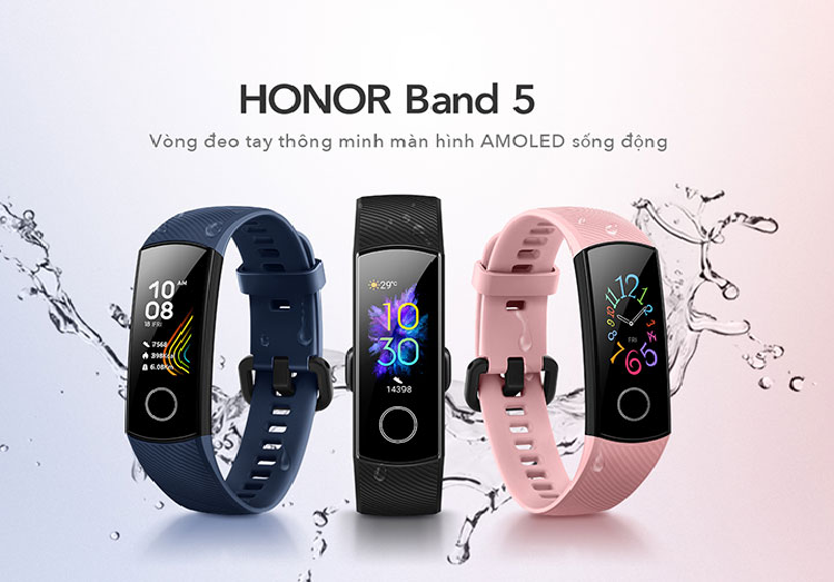 Honor mo ban honor band 5 o Viet Nam, gia 799.000 dong