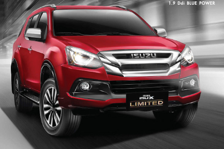 Ra mat Isuzu MU-X Limited moi tu 990 trieu tai Viet Nam