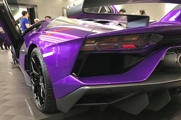 Sieu xe hang hiem Lamborghini Aventador SVJ gay sot tai Thai Lan-Hinh-7