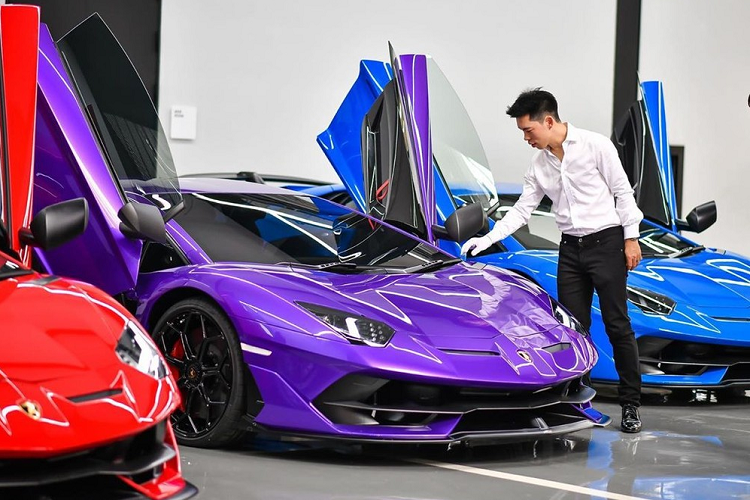 Dan sieu xe hang hiem Lamborghini Aventador SVJ cua dai gia Thai-Hinh-5