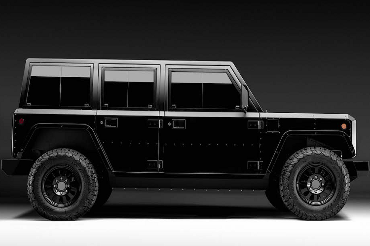 Xe dien My Bollinger thiet ke nhu Mercedes G-Class 